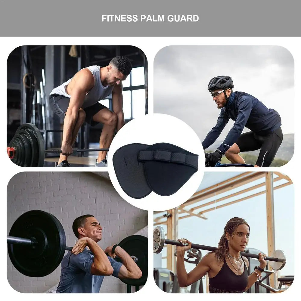 Gym Hand Grips 4 Fingers Neoprene Workout Grips The Alternative To Weight Lifting Gloves For Calisthenics Weightlifting Pull-Ups
